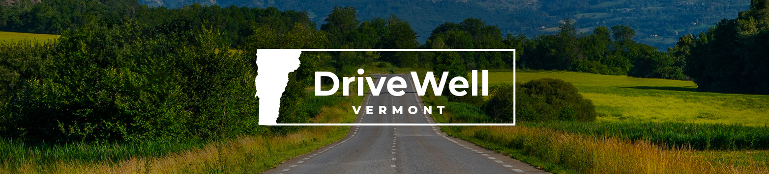 Drive Well Vermont Summer banner